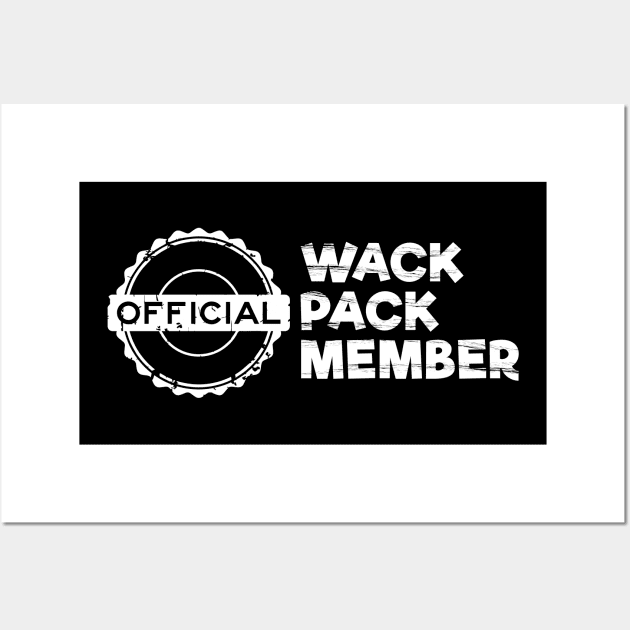 Official Wack Pack Member Wall Art by PuR EvL
